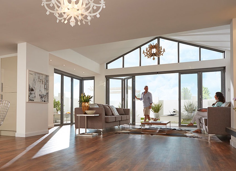 Aluminium Bi-Fold Doors Rayleigh
