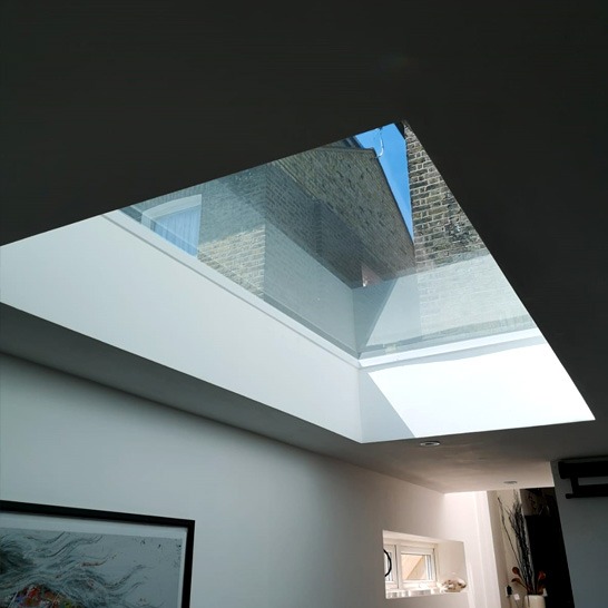 Flat skylights versatile