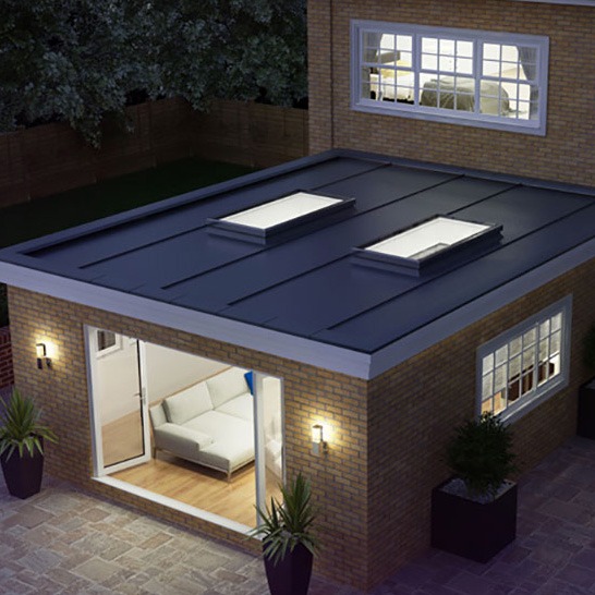 Flat skylights low maintenance