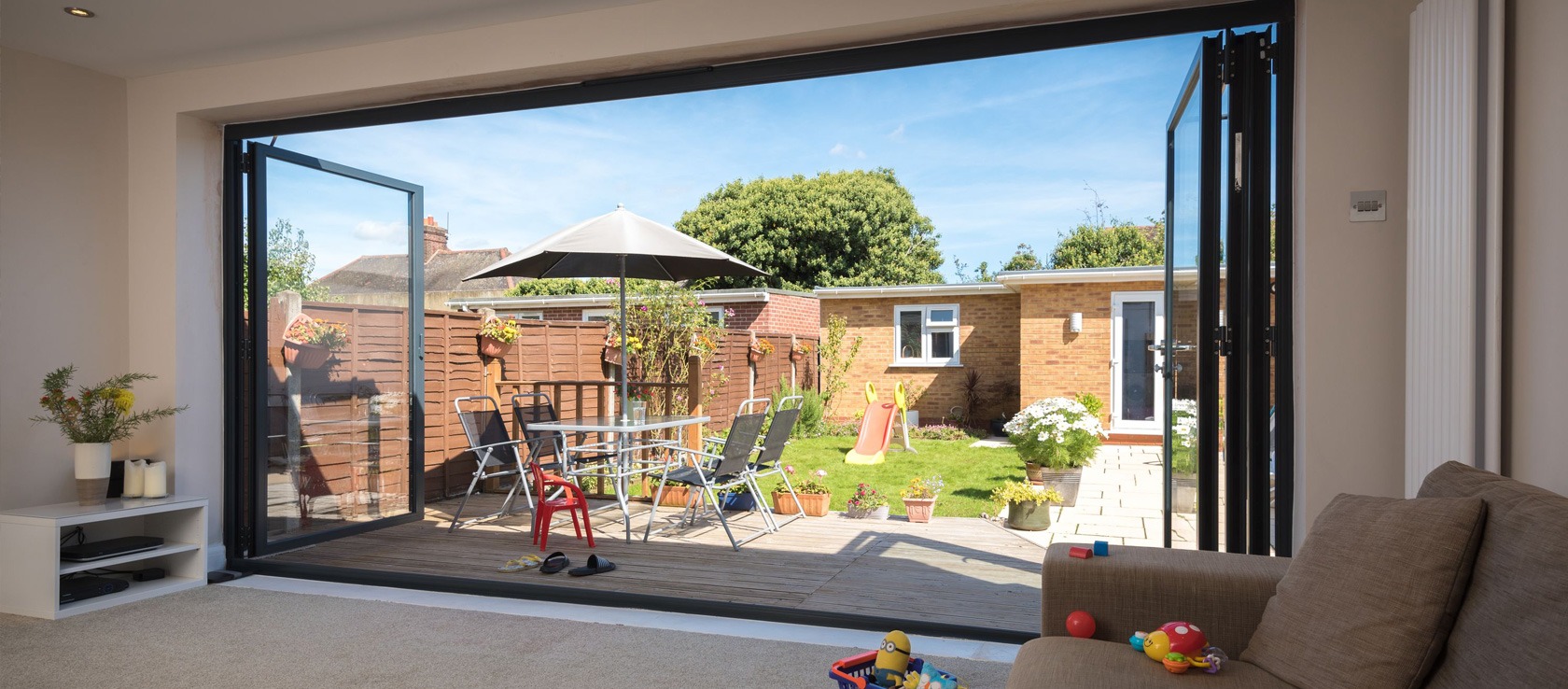 Aluminium Bi-Fold Doors Colchester